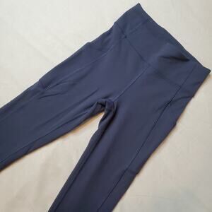 Lululemon Women's Size 4 Invigorate High-Rise Crop 23" Blue W6BDVS